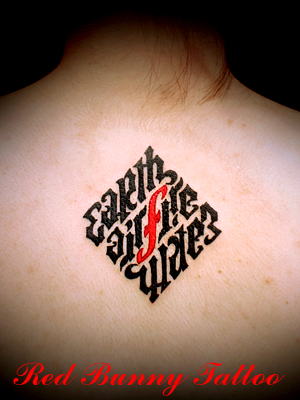 ^gD[ tattoo @letter